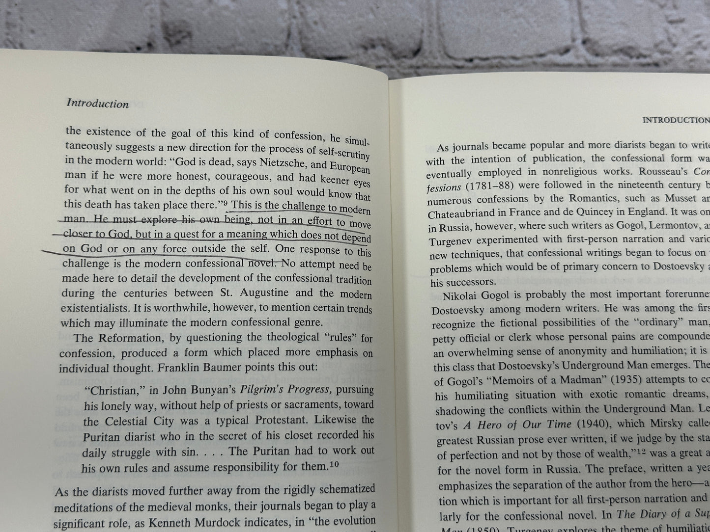 The Modern Confessional Novel by Peter M. Axthelm [1967]