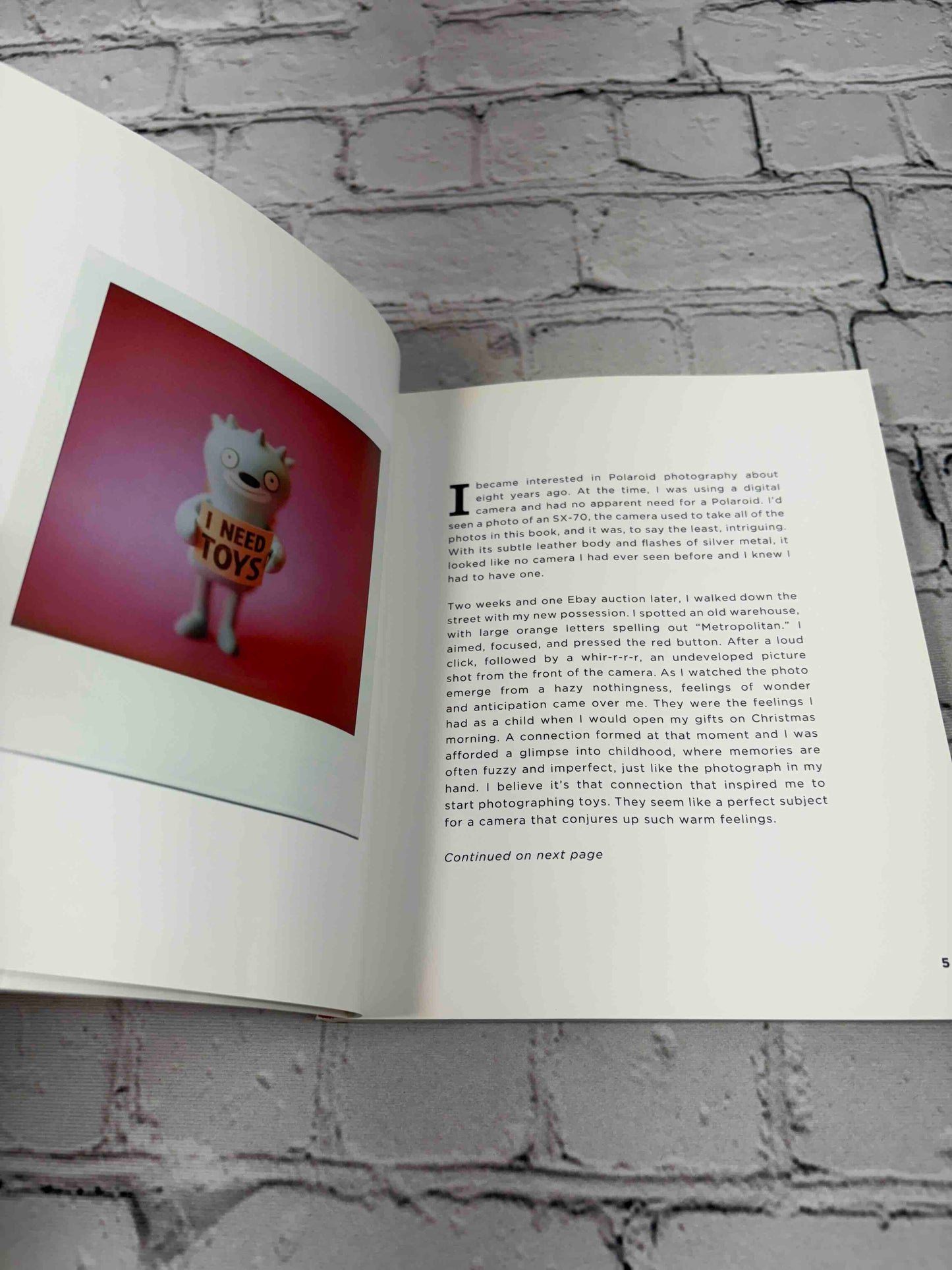 Toys on Roids: Polaroid Photography
