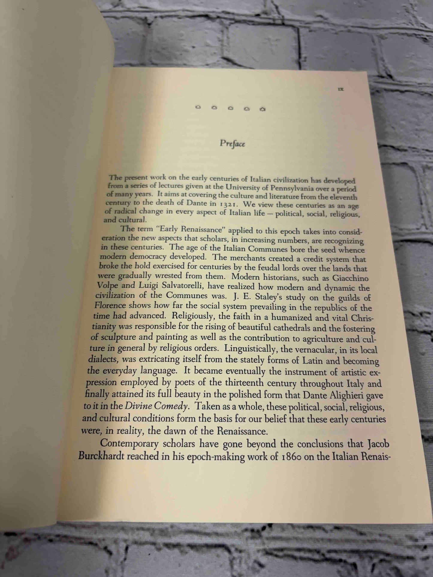 The Age of Dante