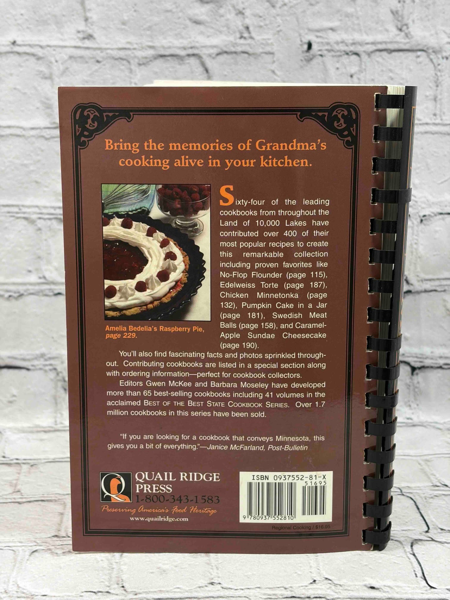Best of the Best from Minnesota: Selected Recipes from Minnesota's Favorite Cookbooks