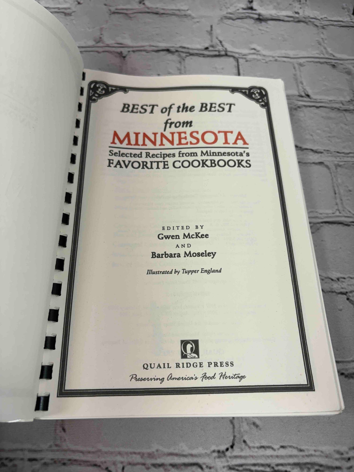 Best of the Best from Minnesota: Selected Recipes from Minnesota's Favorite Cookbooks