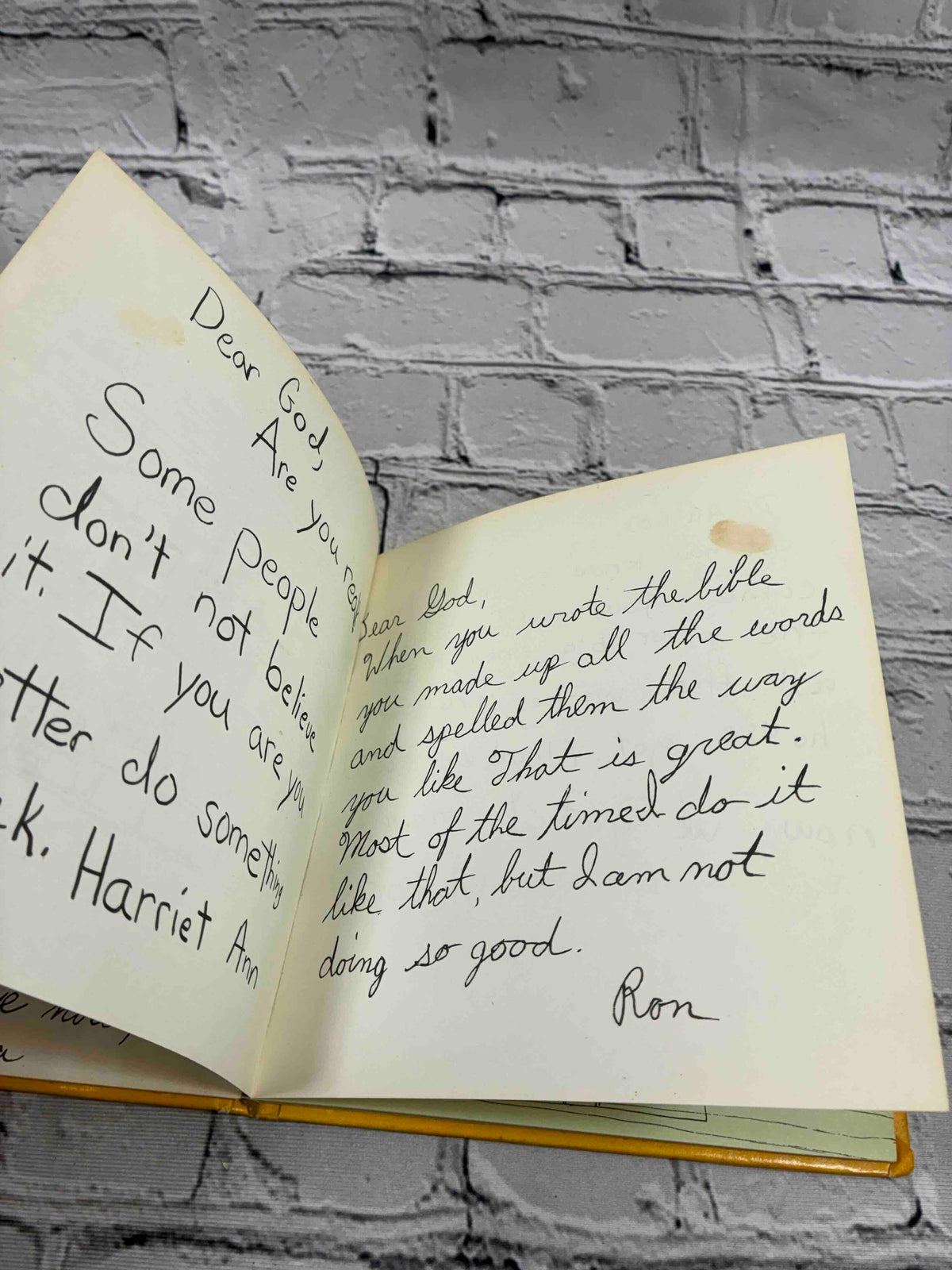 Children's Letters to God
