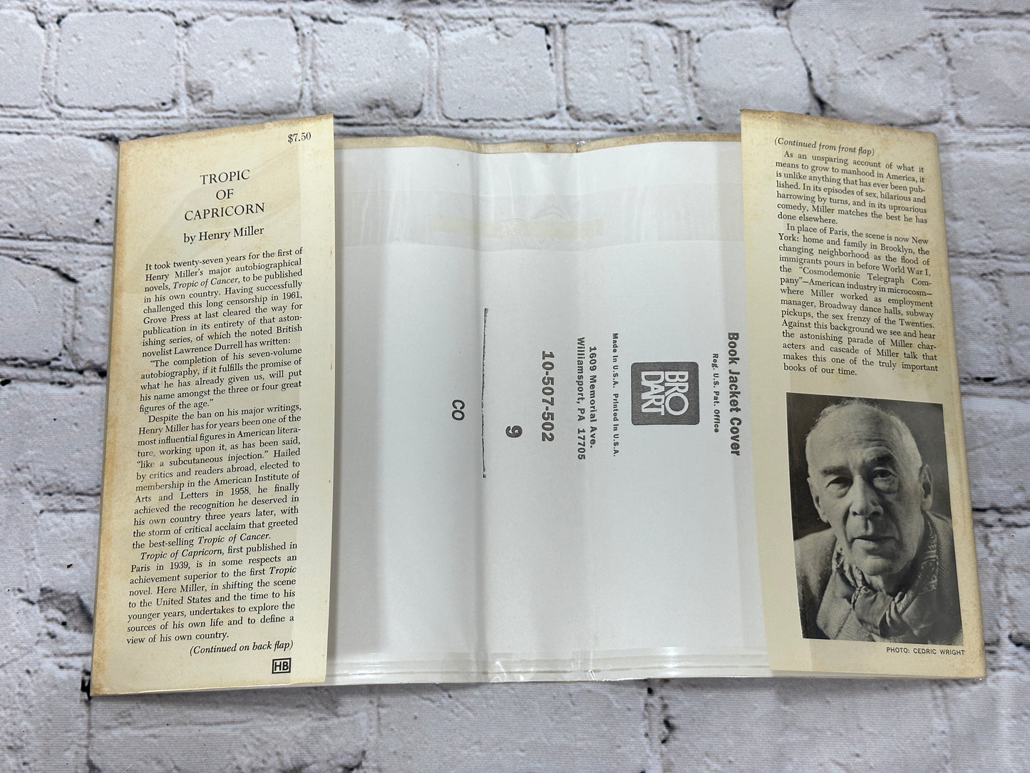 Tropic of Capricorn By Henry Miller [1961 · 1st Edition · 2nd Printing]