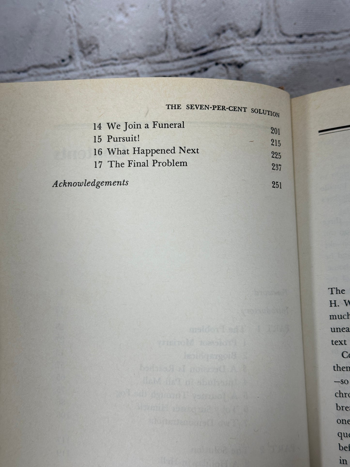 The Seven-Per-Cent Solution, John H. Watson Edited By Nicholas Meyer [1st Ed · 1st Print · 1974]