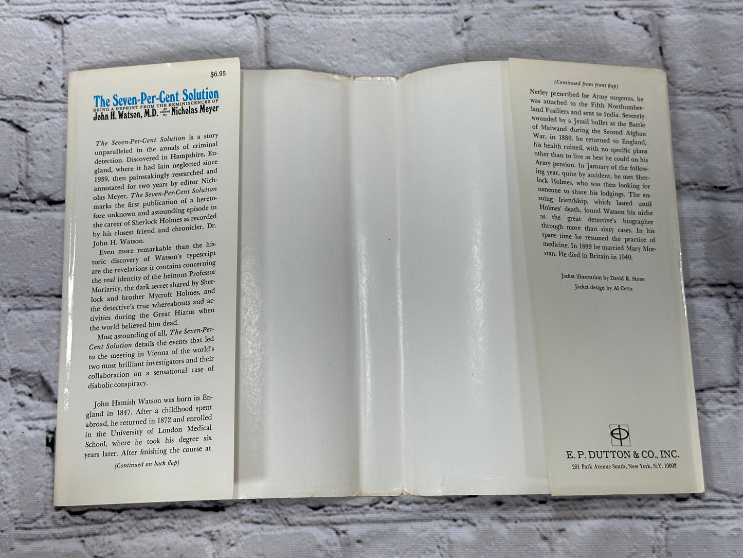 The Seven-Per-Cent Solution, John H. Watson Edited By Nicholas Meyer [1st Ed · 1st Print · 1974]