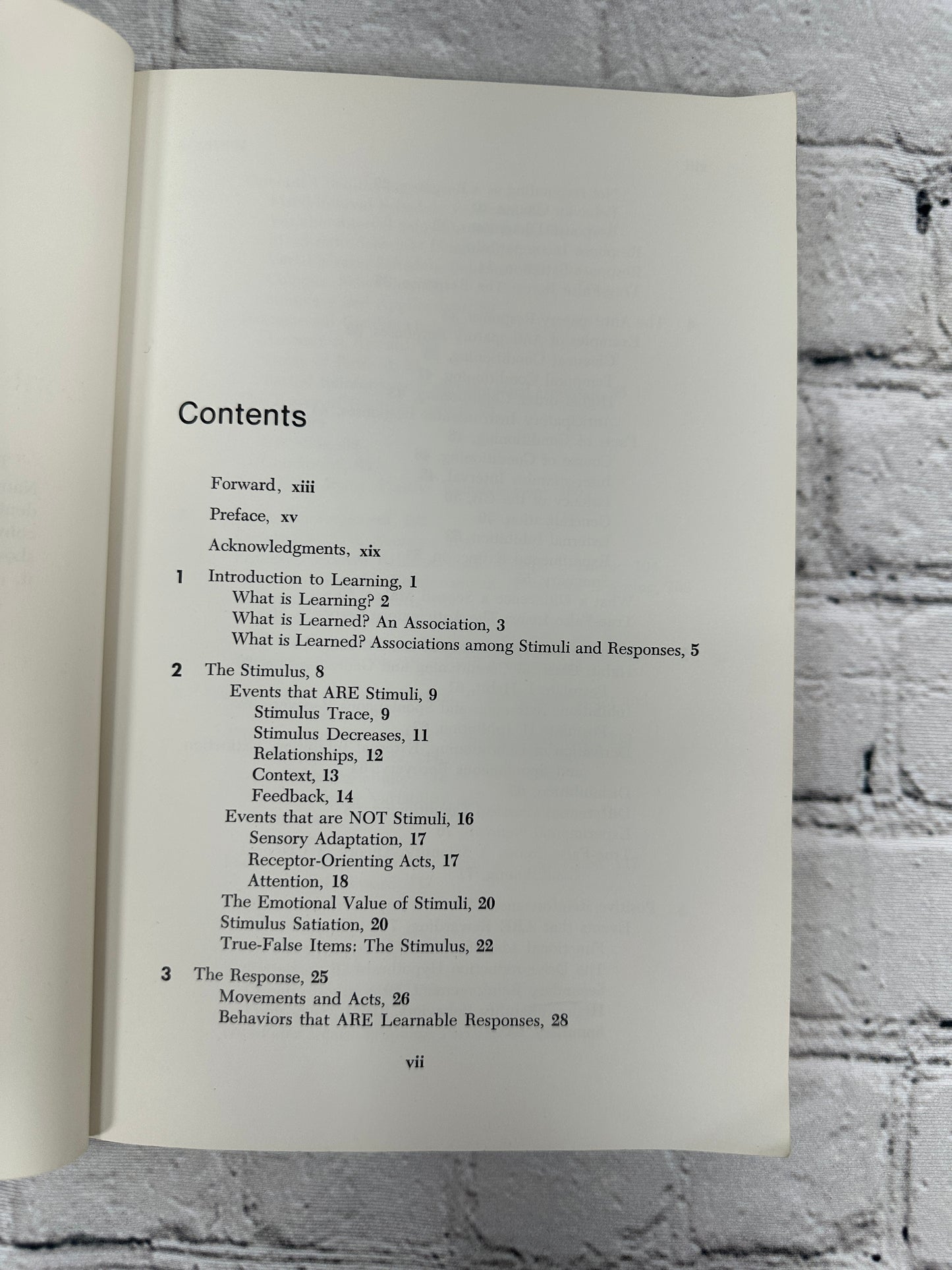 Fundamentals of Learning and Motivation by Frank A. Logan [1972]