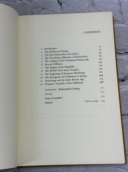Before Civilization : The Radiocarbon Revolution by Colin Renfrew [1973]