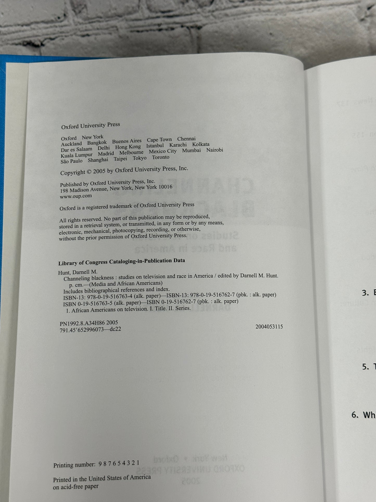 Channeling Blackness: Studies on Television and Race in.. by Darnell Hunt [2005]