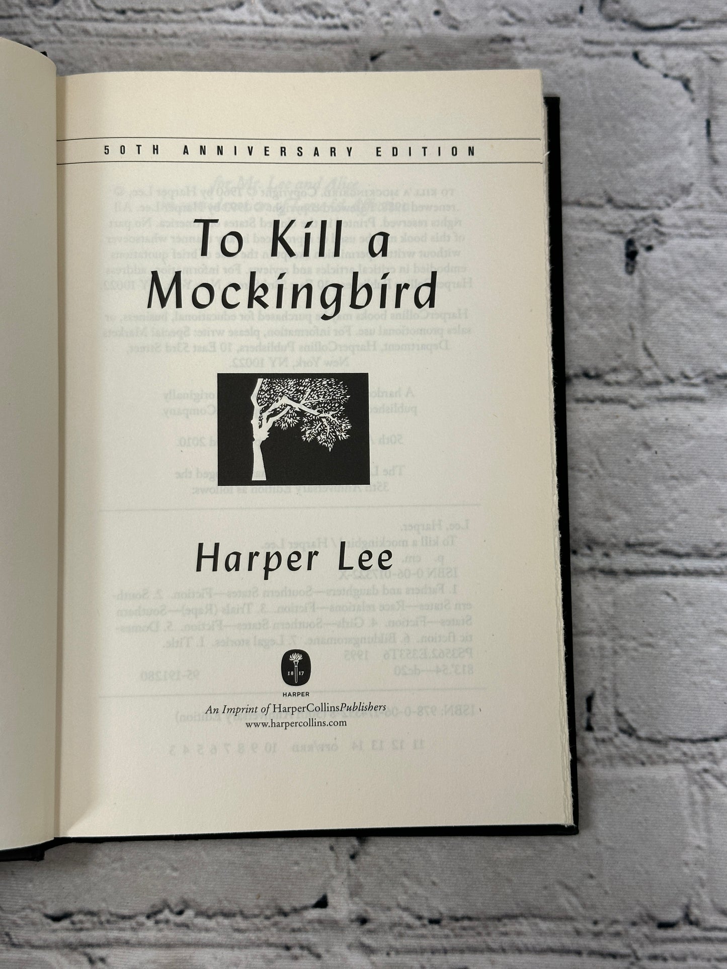 To Kill a Mockingbird by Harper Lee [2010 · 50th Anniversary Edition]