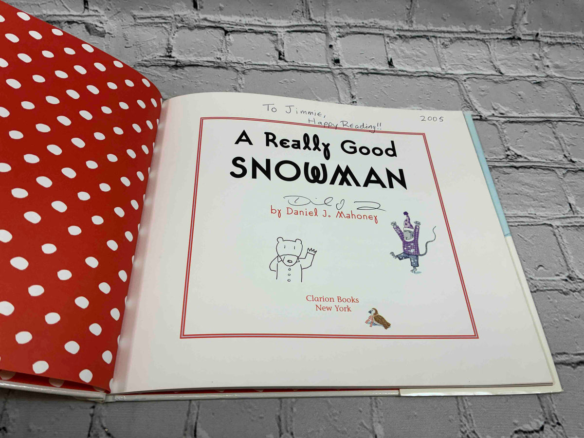 A Really Good Snowman