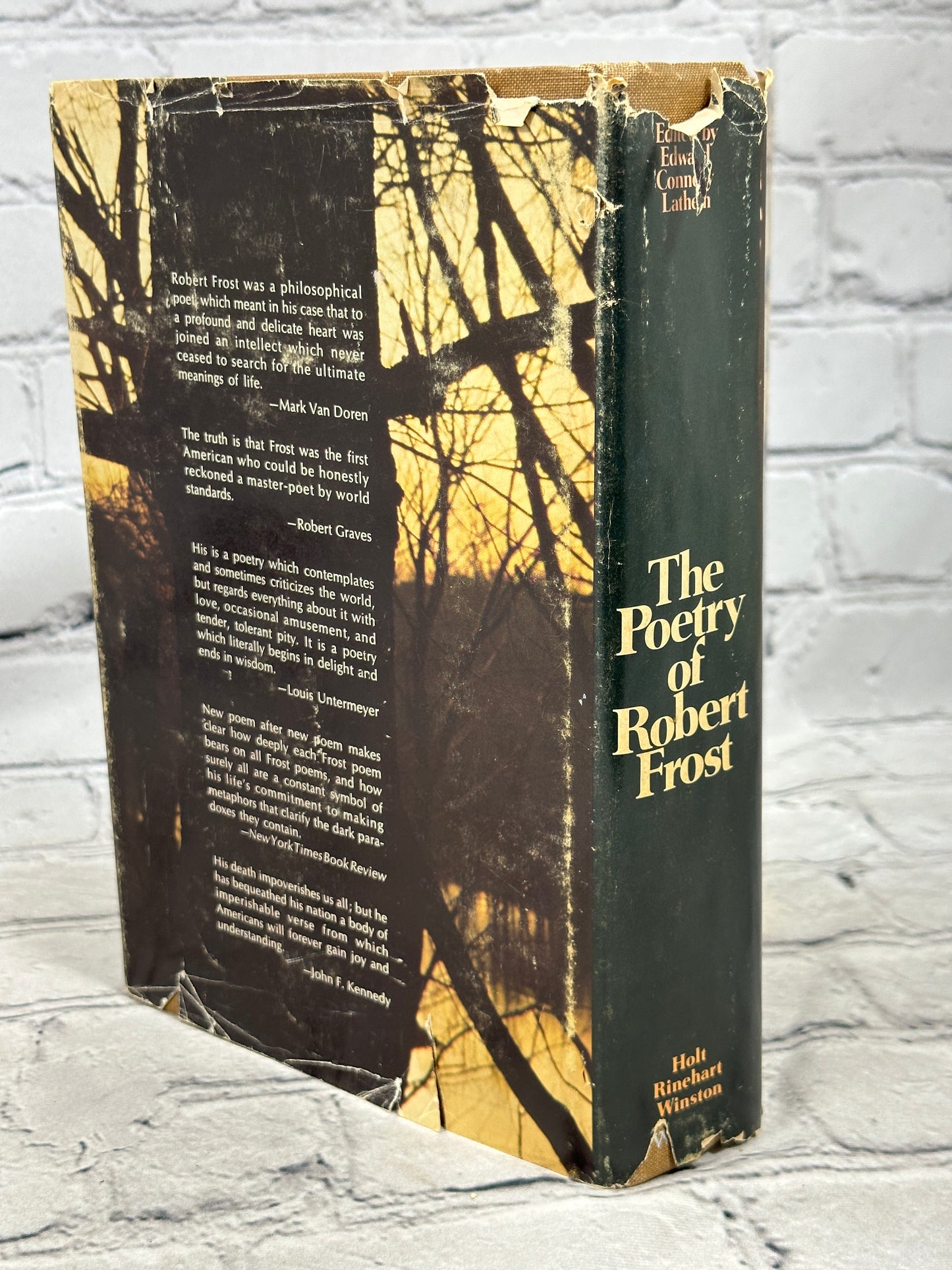 The Poetry Of Robert Frost by Edward Lathem [1969 · First Edition]