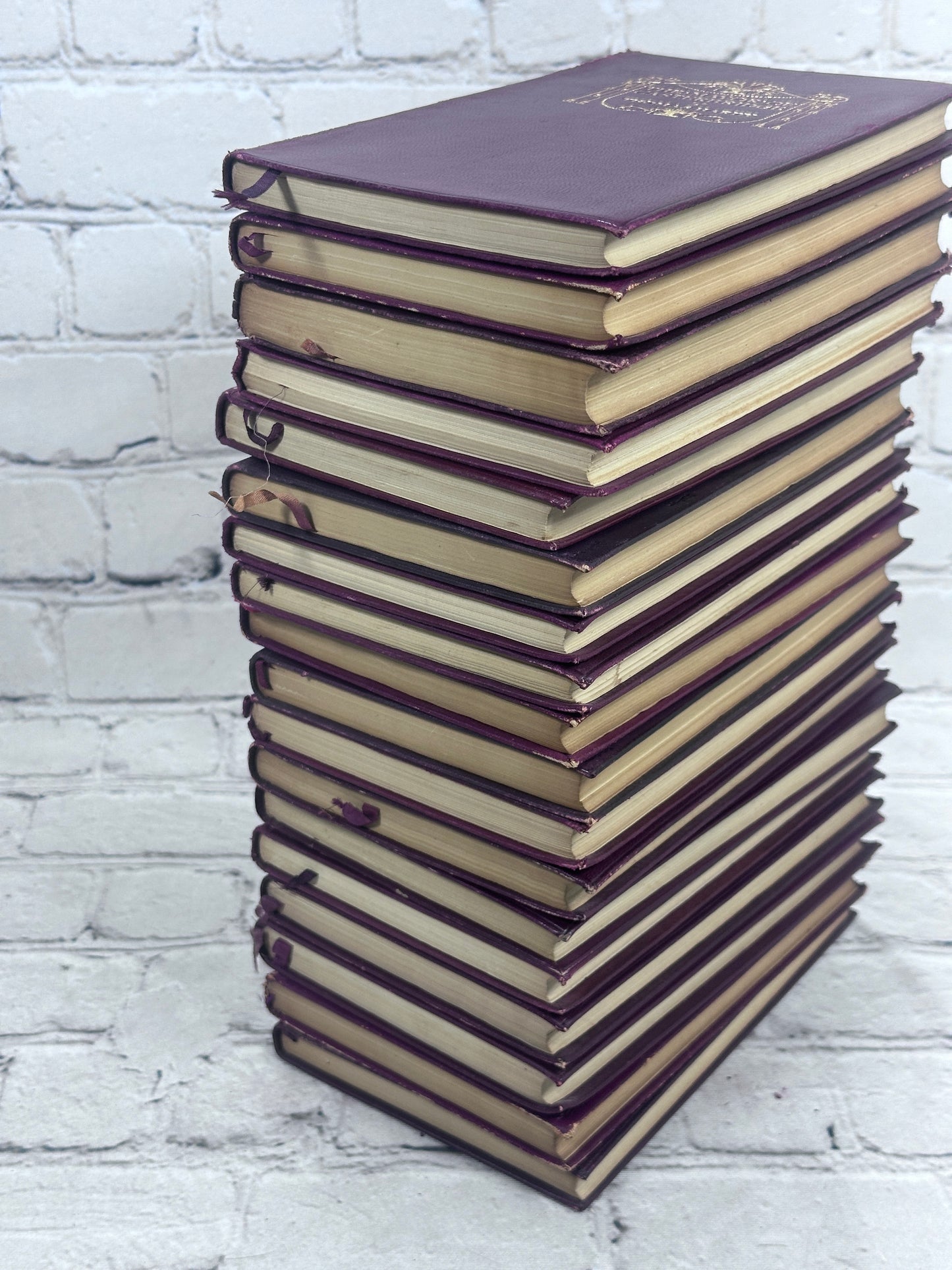 Thomas Hardy [Set of 18 Macmillan's Pocket Library Edition Leather Books · 1919-1920]