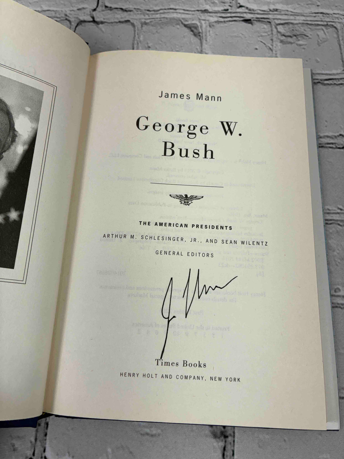 George W. Bush (Signed)