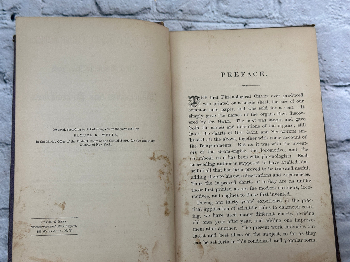 How to Read Character by Samuel R. Wells [1872]