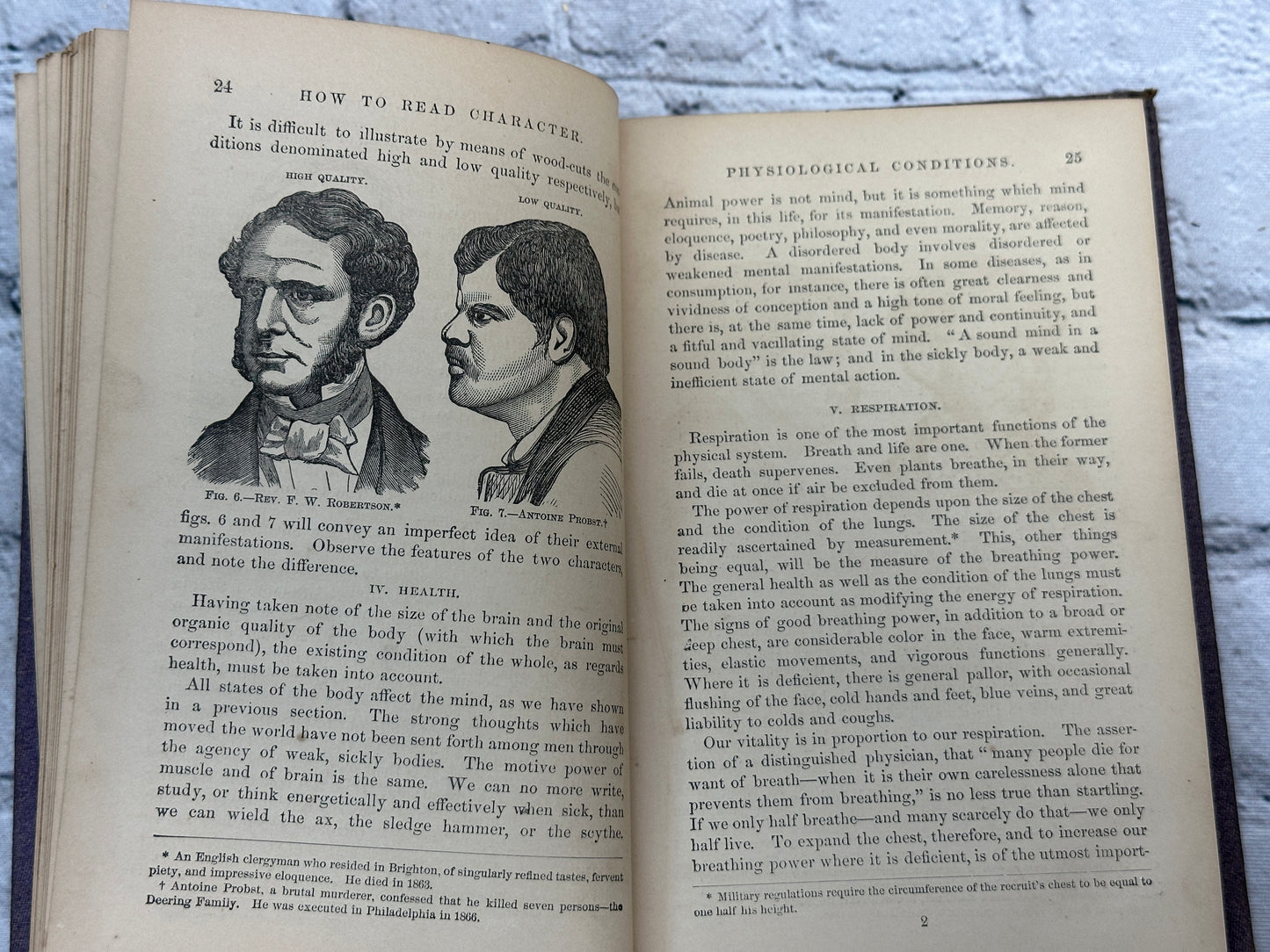 How to Read Character by Samuel R. Wells [1872]