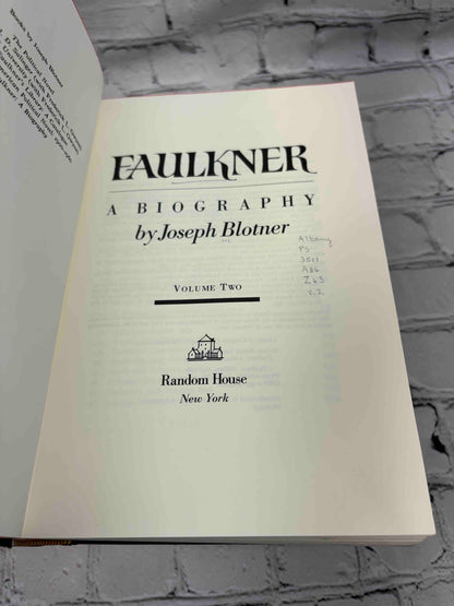 Faulkner: A Biography