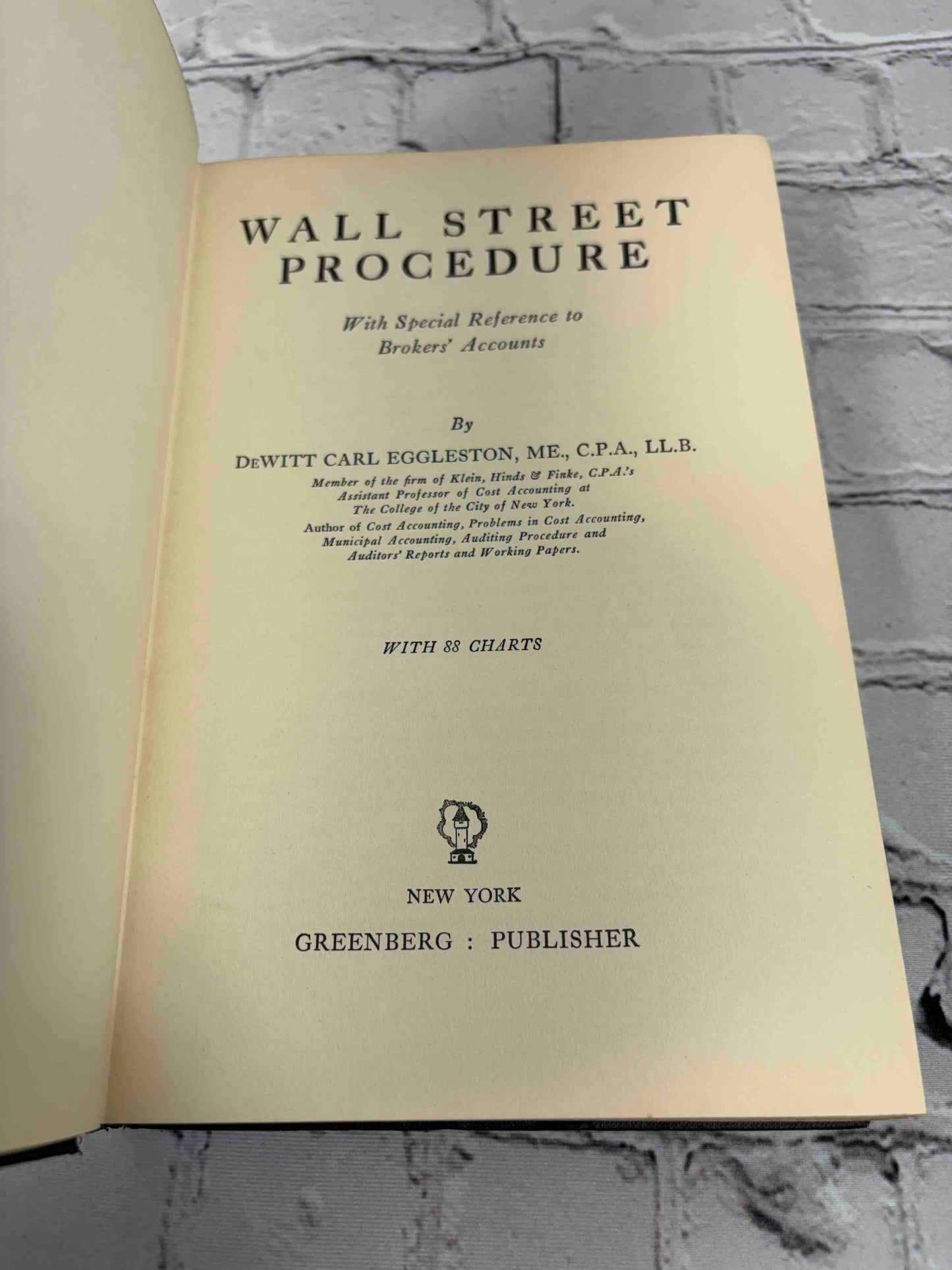 Wall Street Procedure (SIGNED)