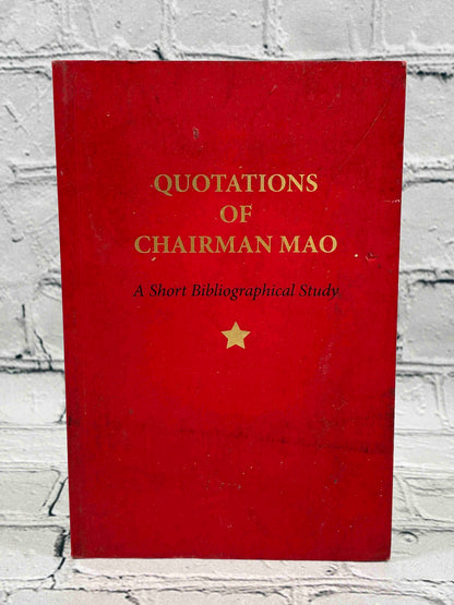 Quotations from Chairman Mao: A Short Bibliographical Study