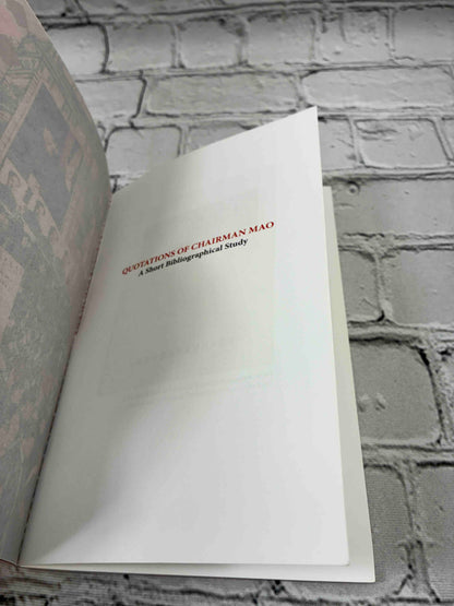 Quotations from Chairman Mao: A Short Bibliographical Study