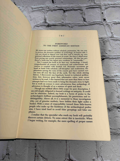Gods, Graves, and Scholars by C. W. Ceram, 1967 Knopf hardcover - foreword