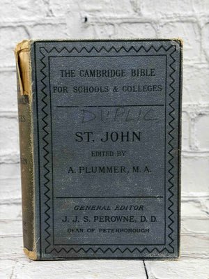 The Cambridge Bible for Schools: The Gospel According to S. John