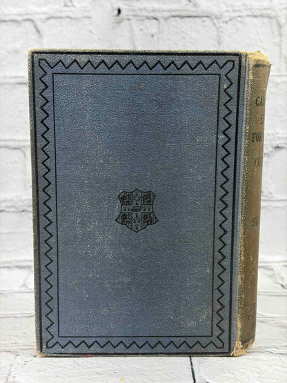 The Gospel According to S. John, Cambridge Bible for Schools, 1882 hardcover - rear cover