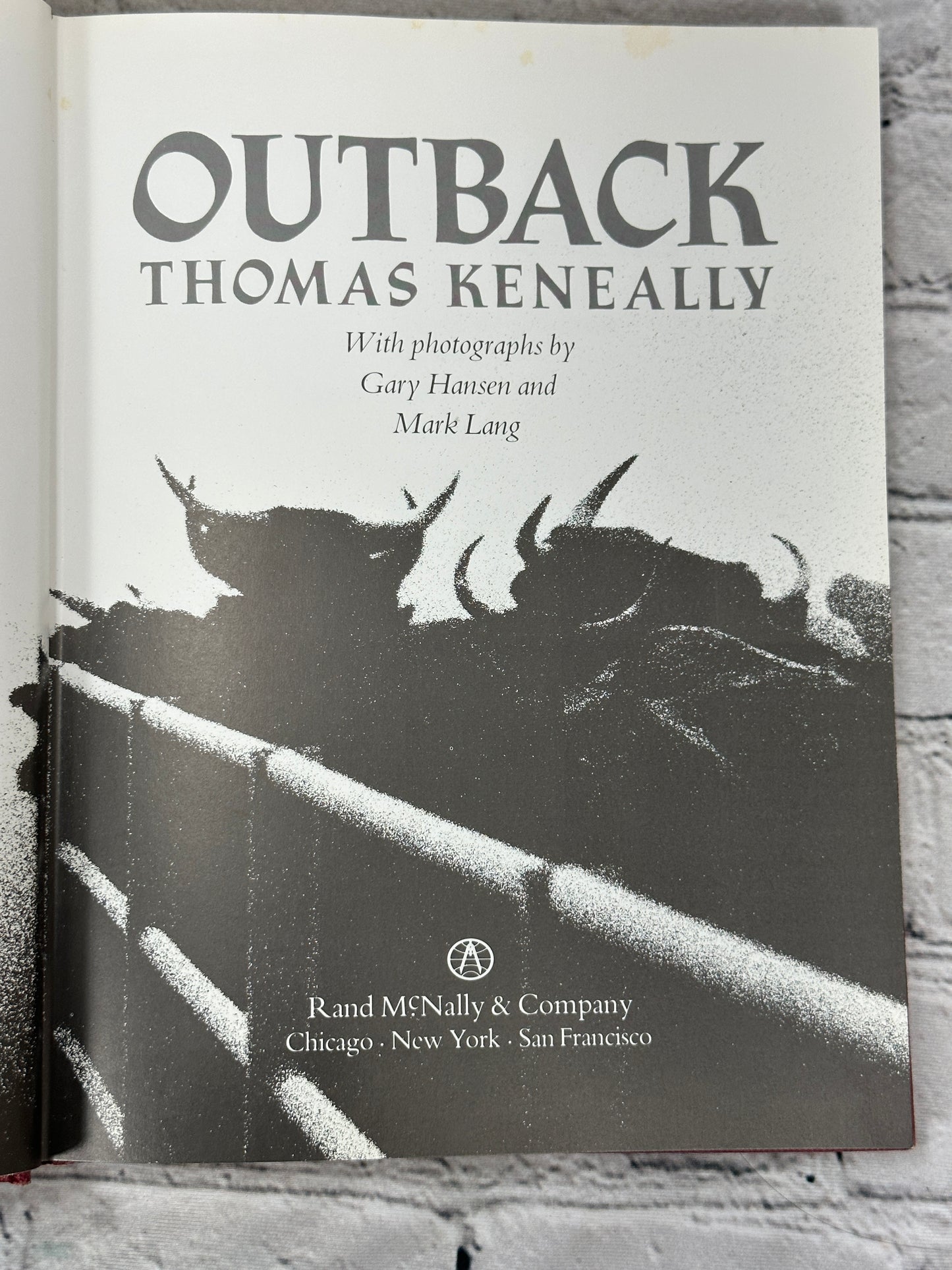 Outback by Thomas Keneally [1983]