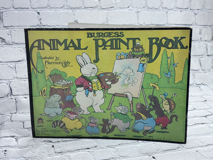 Burgess Animal Paint Book [Reprint · Sullwold Publishing · 1978] CLEAN PAGES