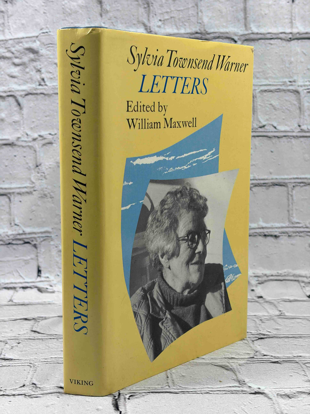Sylvia Townsend Warner Letters, edited by William Maxwell, 1983 Viking hardcover - dust jacket spine