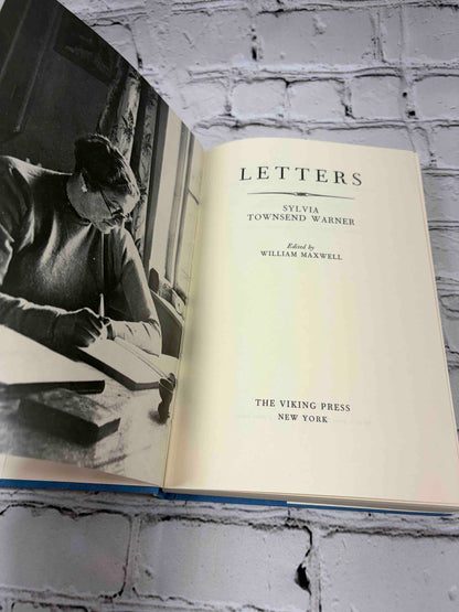 Sylvia Townsend Warner Letters, edited by William Maxwell, 1983 Viking hardcover - frontispiece and title page