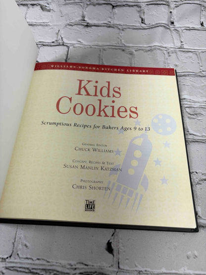 Kids Cookies, Williams-Sonoma Kitchen Library, 1998 Time-Life hardcover - title page