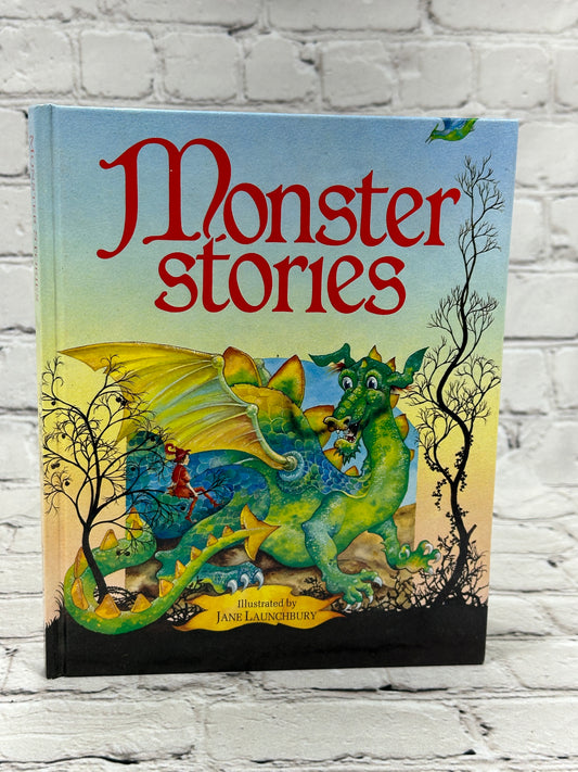 Monster Stories illustrated by Jane Launchbury [1987 · 1st Print]