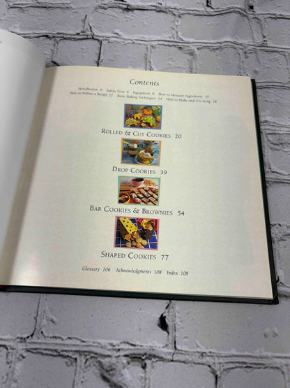 Kids Cookies, Williams-Sonoma Kitchen Library, 1998 Time-Life hardcover - contents page