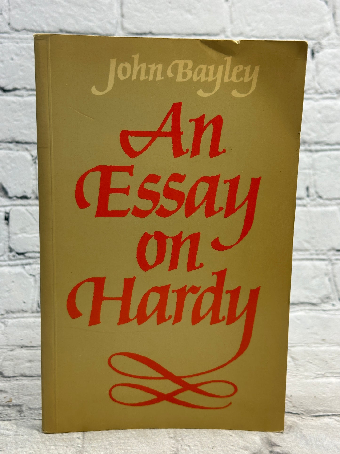An Essay on Hardy by John Bayley [1981 · 1st Ed.]