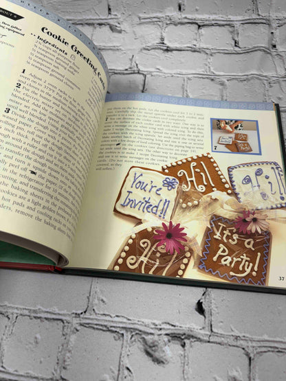 Kids Cookies, Williams-Sonoma Kitchen Library, 1998 Time-Life hardcover - Cookie Greeting Cards recipe pages
