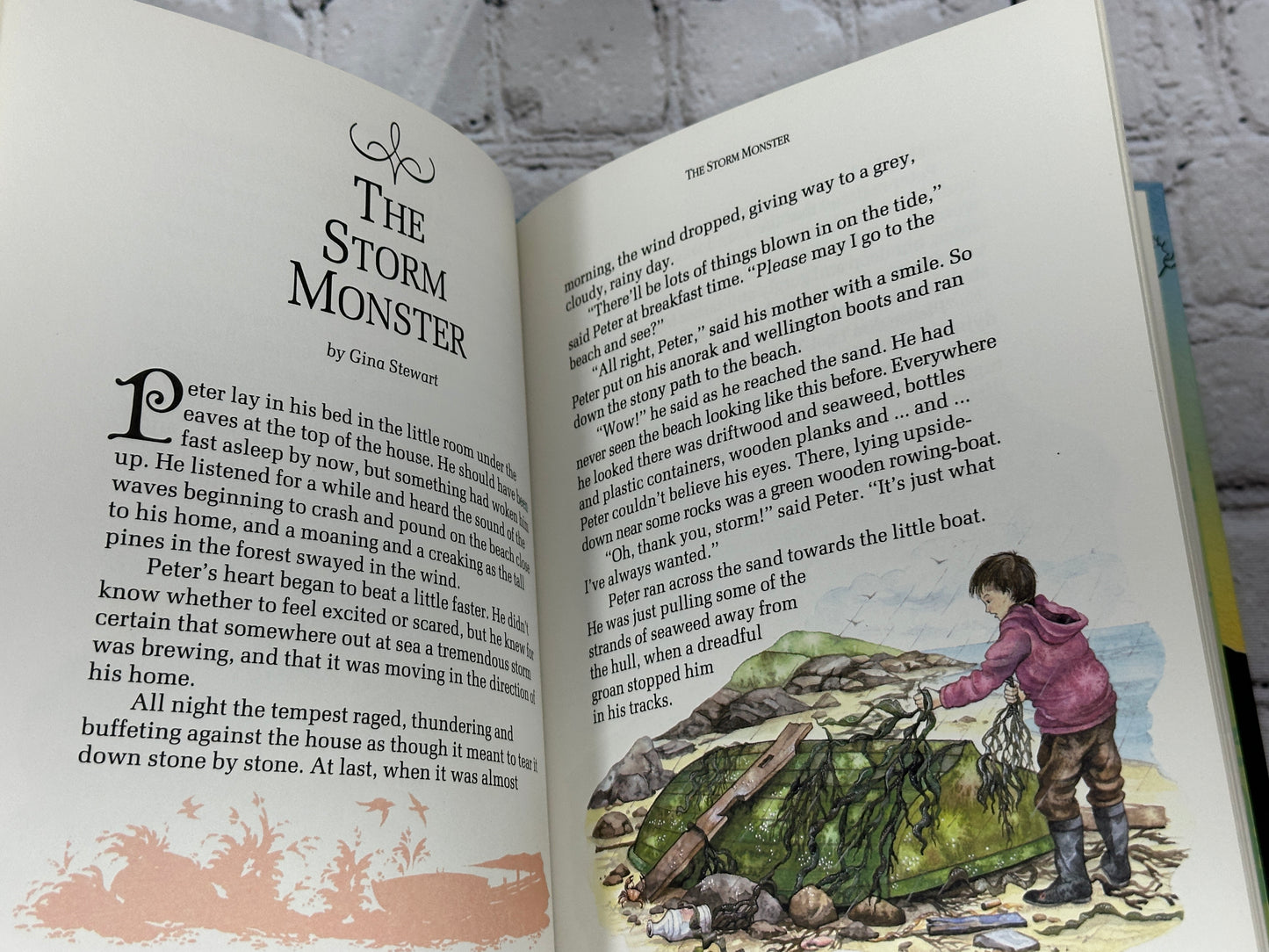 Monster Stories illustrated by Jane Launchbury [1987 · 1st Print]