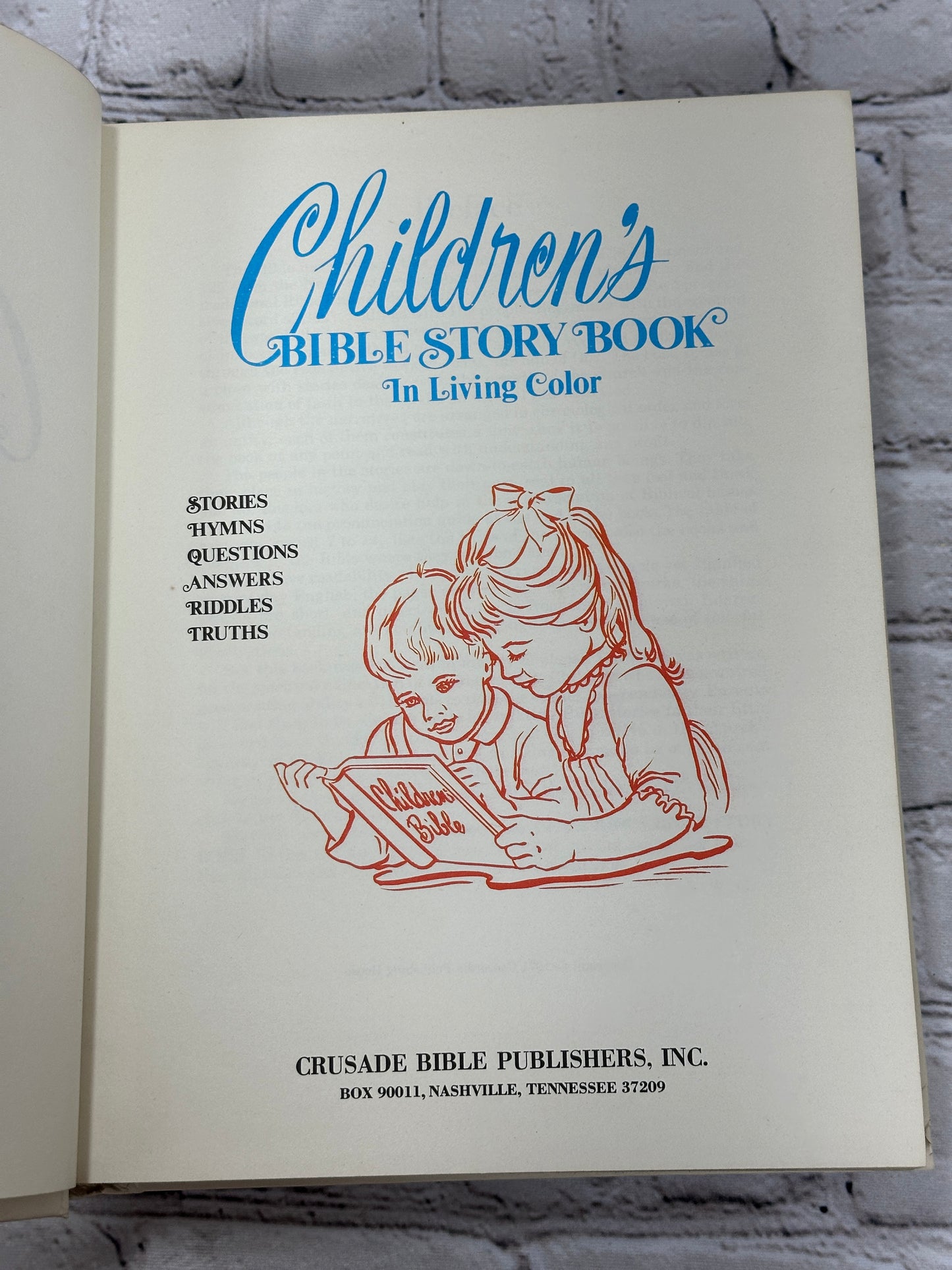 Children's Bible Story Book in Living Color [1971]