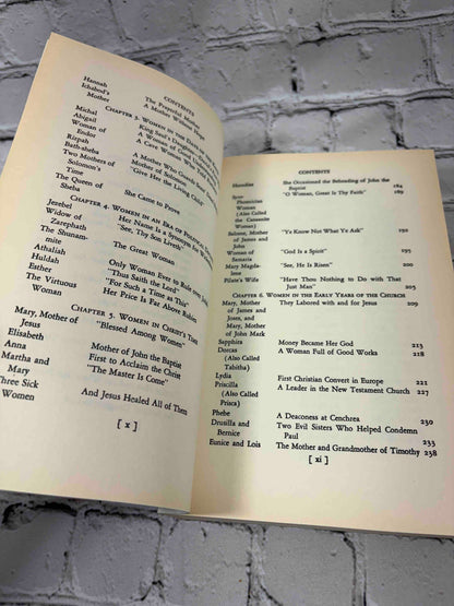 All of the Women of the Bible by Edith Deen, 1992 paperback - contents continued