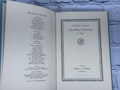 After Many A Summer by Aldous Huxley [Chatto & Windus · 1950]