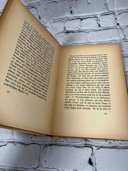Vom Geist des Judentums by Martin Buber, 1916 hardcover - text pages 90-91