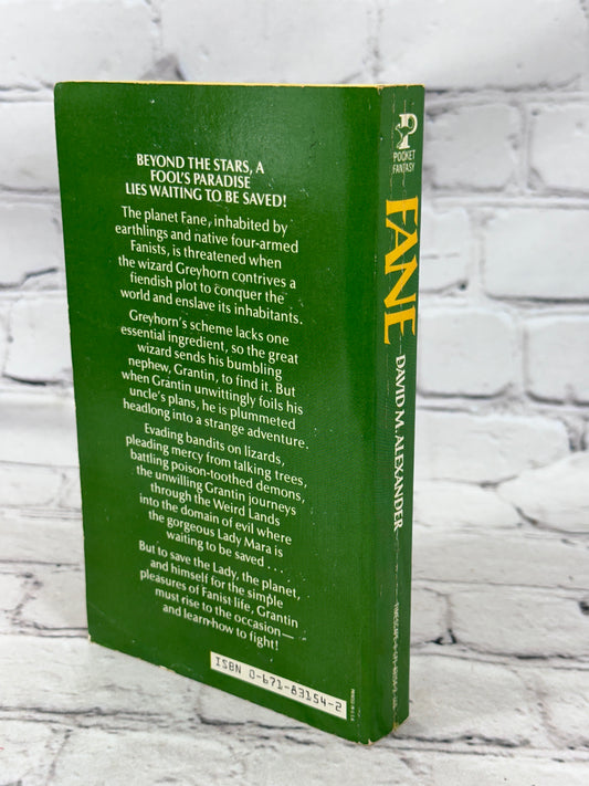 Fane by David M. Alexander [1st Print · 1981]