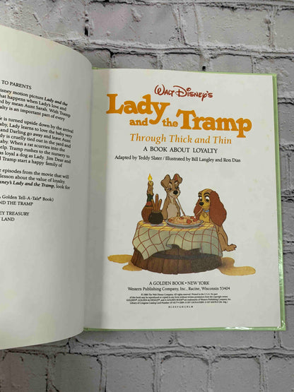 Lady & The Tramp Through Thick and Thin: A Book About Loyalty