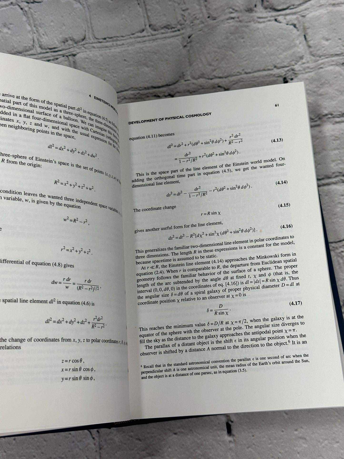 Principles of Physical Cosmology by P.J.E. Peebles [1993 · Third Printing]