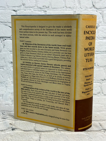 Cassell's Encyclopedia of World Literature by S.H. Steinberg [1954 · Vol 1 & 2]