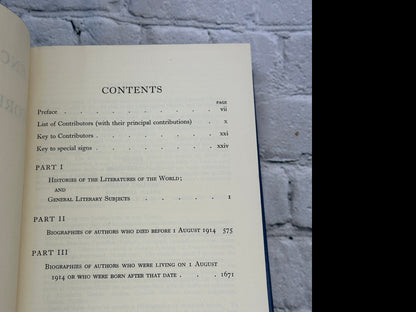 Cassell's Encyclopedia of World Literature by S.H. Steinberg [1954 · Vol 1 & 2]