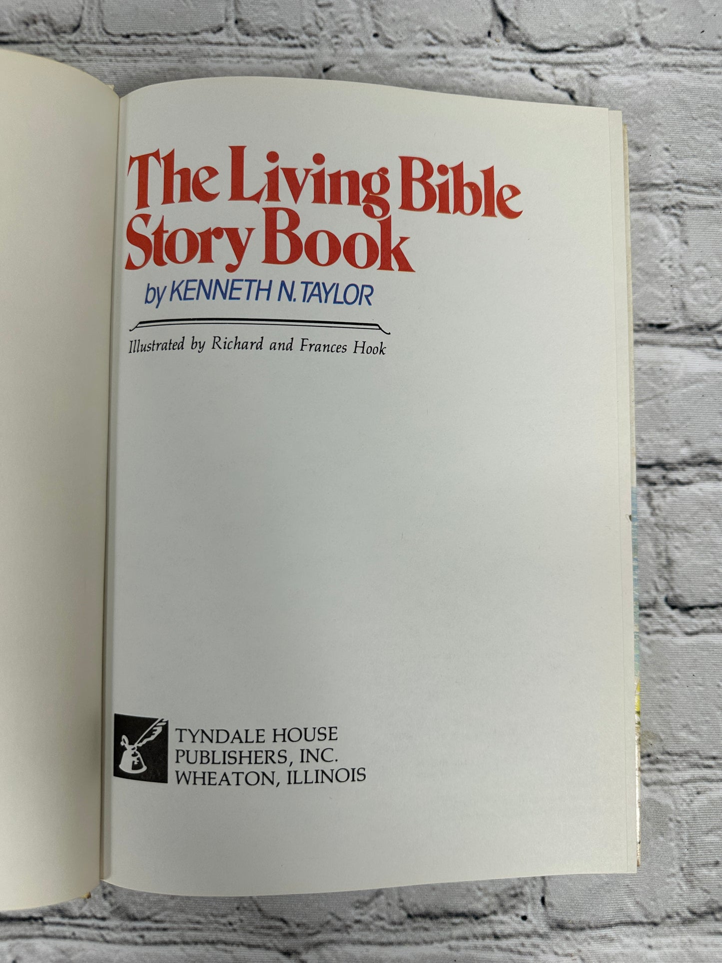 The Living Bible Storybook by Kenneth Taylor [1979 · Revised Edition]