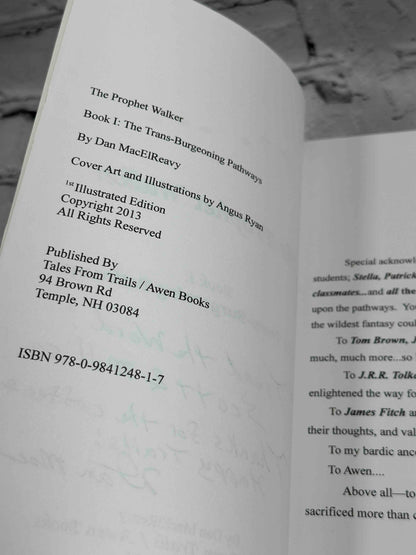 The Prophet Walker: The Trans-Burgeoning Pathways (Book 1)