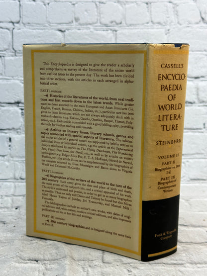 Cassell's Encyclopedia of World Literature by S.H. Steinberg [1954 · Vol 1 & 2]