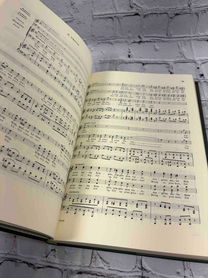 G. Schirmer Opera Vocal Scores Set of 3 by Rossini, Bizet and Offenbach, 1958-1962 hardcover - Les Contes d'Hoffmann chorus score pages