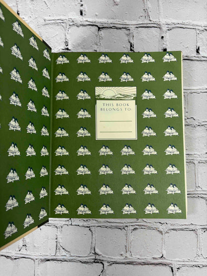 Just So Stories by Rudyard Kipling, 1987 Children's Classics hardcover - pictorial endpapers with blank bookplate